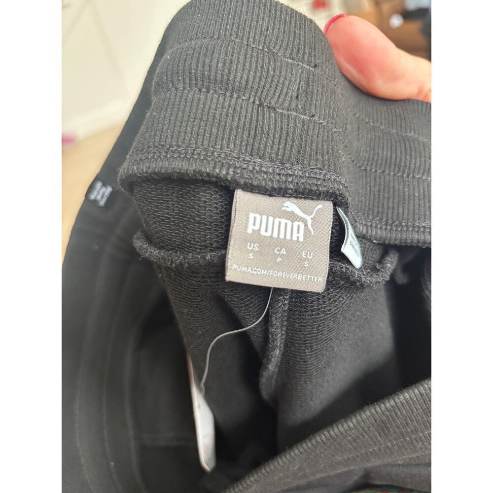 Puma Women's Black ESS Capri Regular Fit Sweatpants Size S - Picture 8 of 9